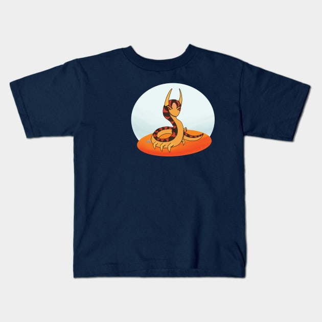 Red Sand Snake :: Reptiles and Amphibians Kids T-Shirt by Platinumfrog